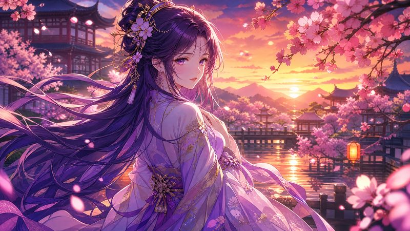 少女萝莉动漫-【少女萝莉动漫】汉服少女·花间梦境 完整动漫教程