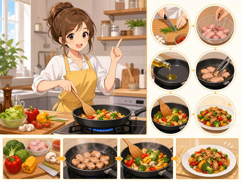少女萝莉生活动漫-【少女萝莉生活动漫】家常菜动漫教程·轻松学烹饪